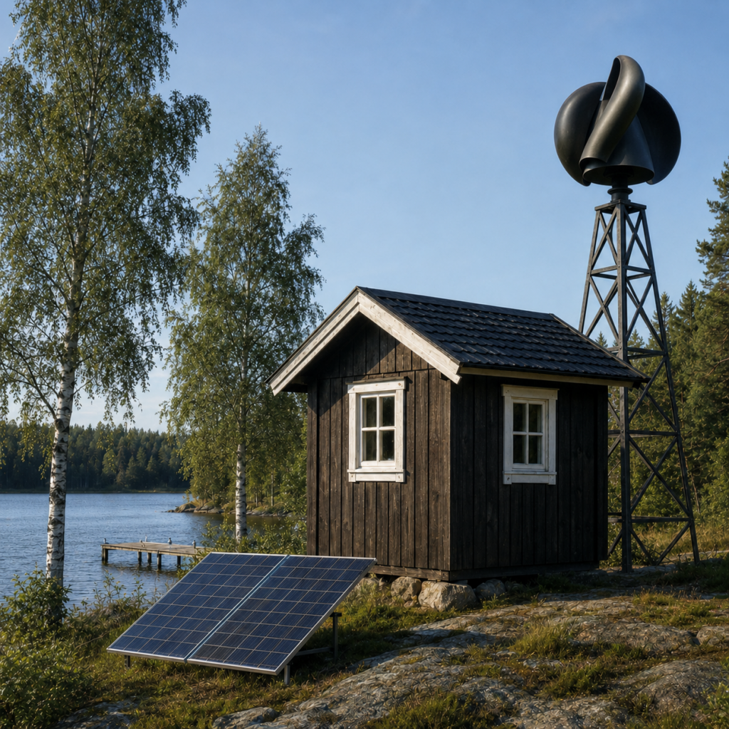 Silent Mill, Sustainable energy production for small scale needs